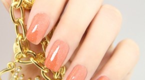 Làm mới màu nail đơn sắc với ombre