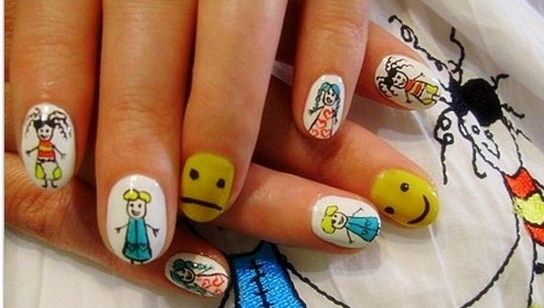 Awesome-Cartoon-Nails-Art-Design-for-Kids-in-Abstract-Cartoon-Copy1