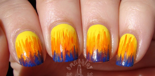 hunger-games-catching-fire-flames-brush-stroke-nail-art-001-Copy1