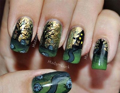 Scary-Halloween-Nail-Art-Designs-Ideas-Stickers-2013-2014-13-Copy