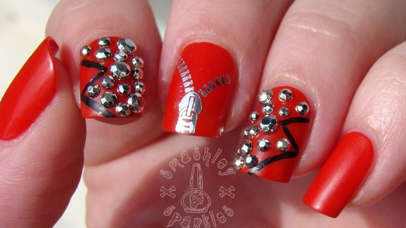 red-leather-jacket-studded-zipper-nail-art-001-Copy