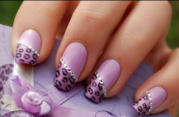 Purple-Nail-Art-Designs-With-Rhinestones-Idea3-Copy