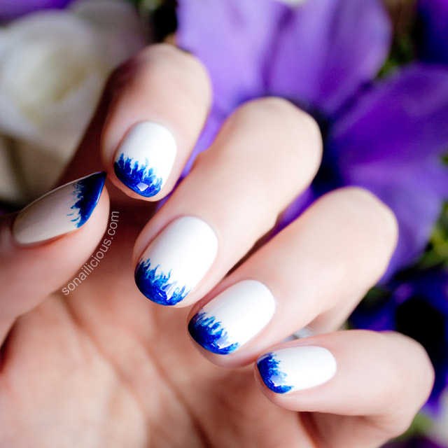 whote-and-blue-wedding-nails