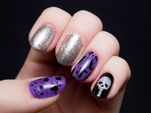 silver-purple-metallic-punk-nail-art-2 (Copy)