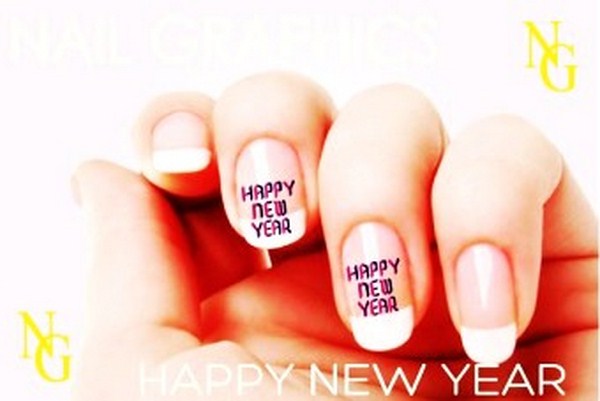 20 happy new year nail decals-t30465 (Copy)