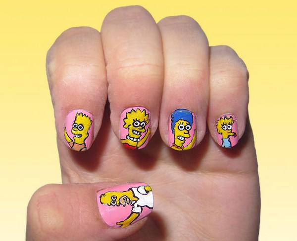 The_Simpsons_cartoon_inspired_nail_art_designs_fashionisers1 (Copy)