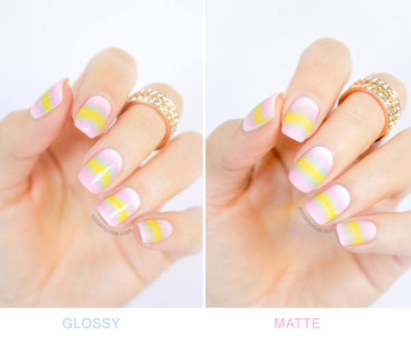 glossy-ombre-nails-v-matte-ombre-nails