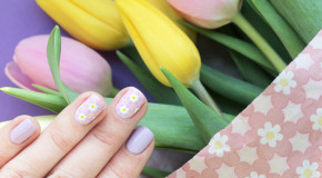 Duyên Dáng Với Nail Pastel Họa Tiết Hoa