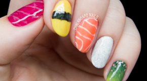 Kiểu Nail Sushi Đầy Ấn Tượng