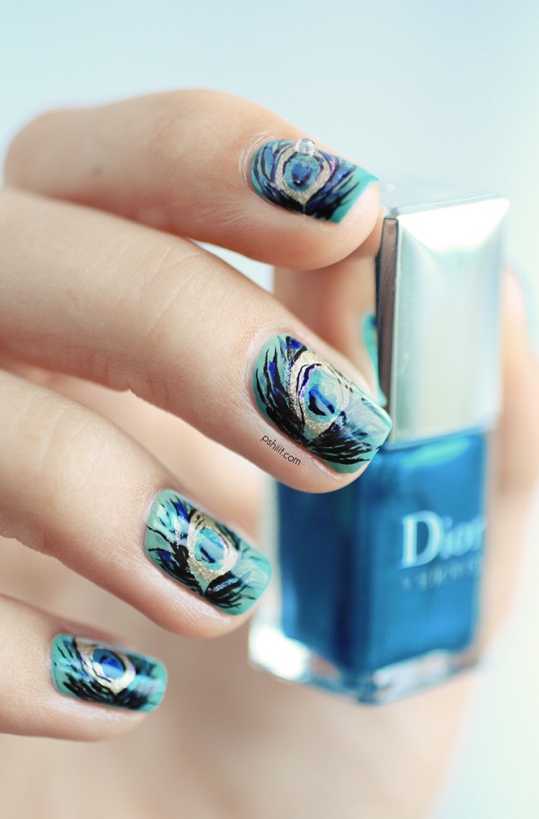dior-bird-of-paradise-peacock-nail-art23