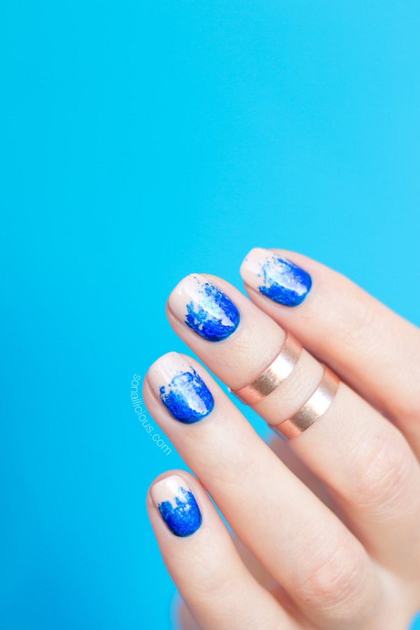nail-foil-blue-foil-oil-spill-nails