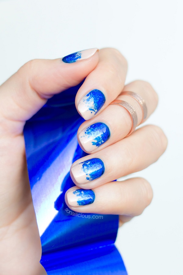 nail-foil-electric-blue-nails