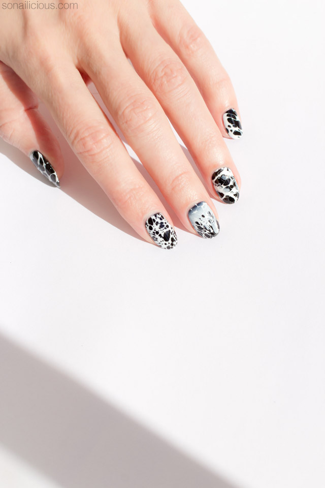 black-and-white-nails-black-and-white-nail-art