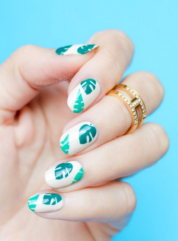 easy-tropical-nails-beach-nails