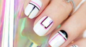 Hướng Dẫn Vẽ Nail: Nail Thủy Tinh Sành Điệu