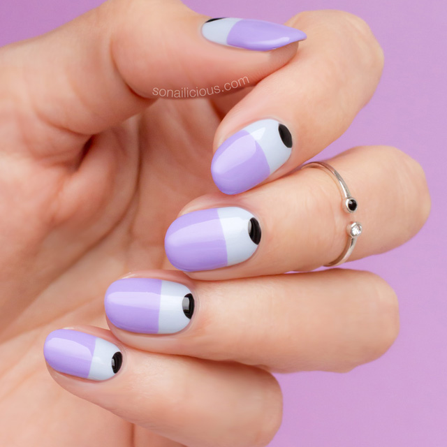 two-tone-nails-purple-nails
