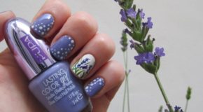 Hướng Dẫn Vẽ Nail: Hoa Oải Hương Cho Ngày Tết