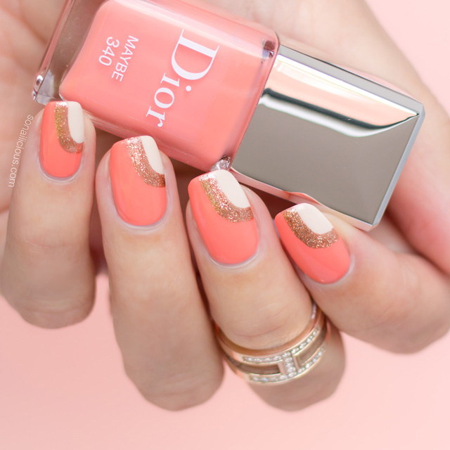 peach-nail-design-Dior-Maybe-swatches