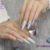 Sang chảnh mẫu nail đẹp màu bạc | KellyPang Nail Fashion
