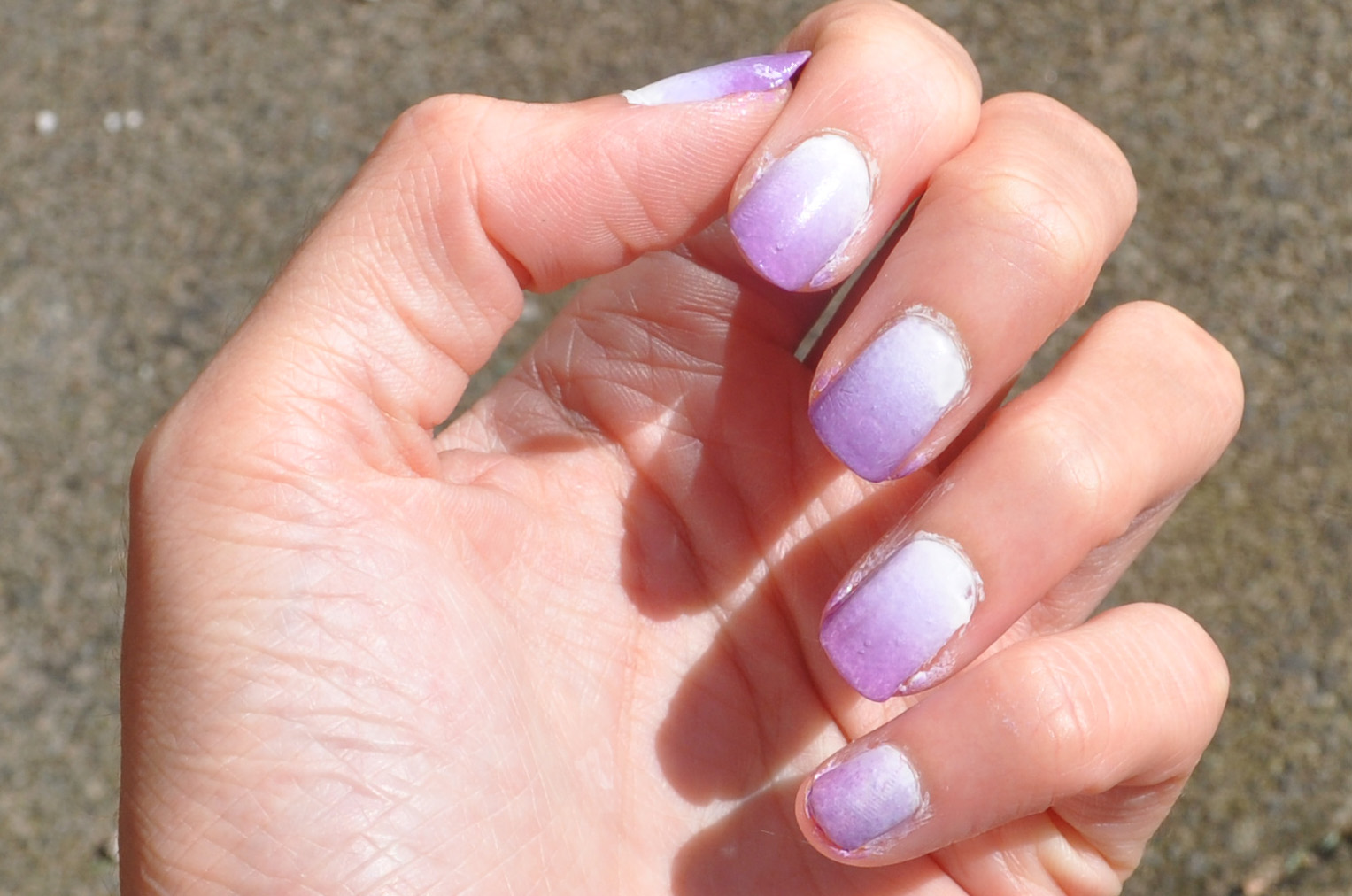 Ombre Nails 1.