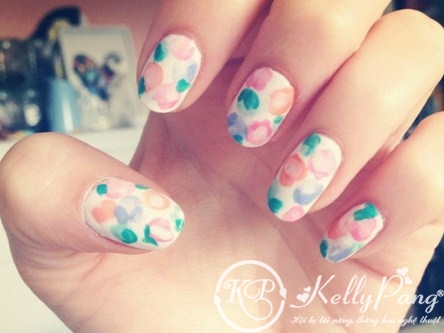 flower-nail-art-for-short-nails (Copy)