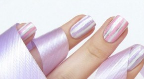 Nail Kẻ Sọc Màu Pastel